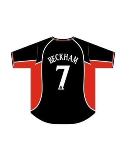 Beckham #7 – Manchester United 2001/02 Third Jersey