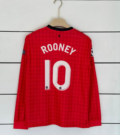 Rooney #10 – Manchester United Home Jersey (2012/13)