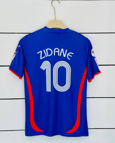 Zidane #10 – France Home Jersey (2006 FIFA World Cup)