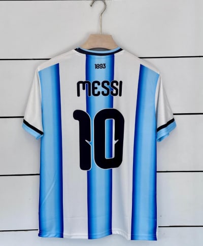 Messi #10 – Argentina Home Jersey (FIFA WC 2022)