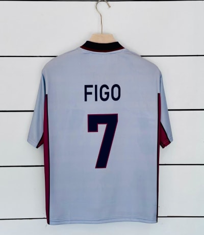 Figo #7 – FC Barcelona 1999/00 Away Jersey