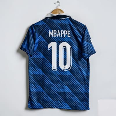 Mbappe #10 – France Blue Diagonal Special Edition