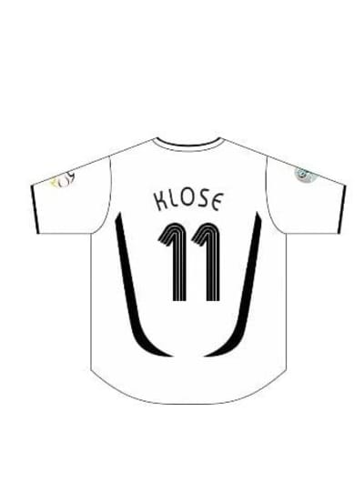 Klose #11 — Germany Home Jersey (2006 World Cup)