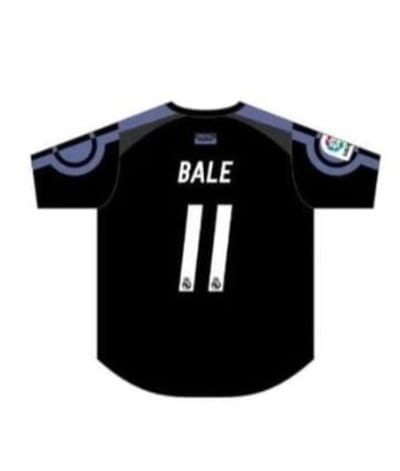 Bale #11 – Real Madrid Third Jersey(2016–17 Fan Edition)