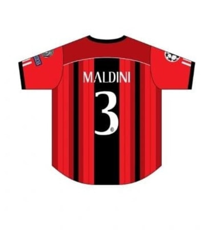 Maldini #3 – AC Milan Home Jersey(UCL Fan Edition)
