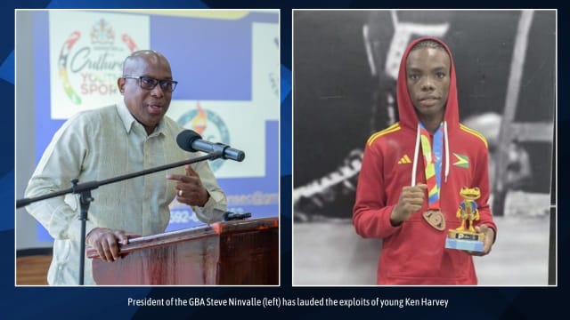 Boxing Association hails Harvey’s bronze medal performance at South American Youth Games