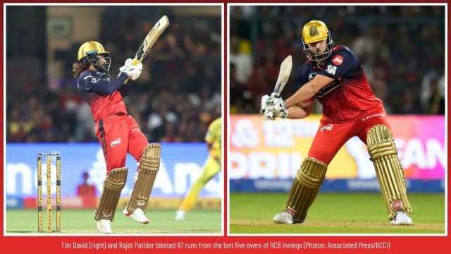 IPL 2026: RCB inflict bruising defeat on CSK after making 250