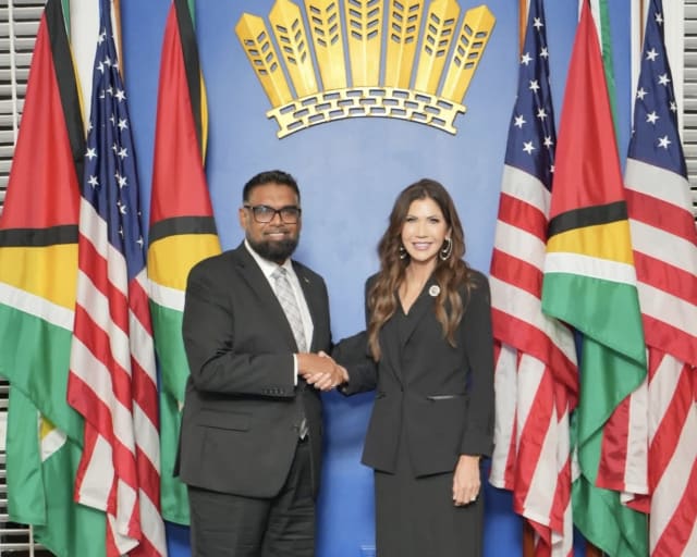 Guyana, US advance security cooperation as Pres Ali meets US Special Envoy