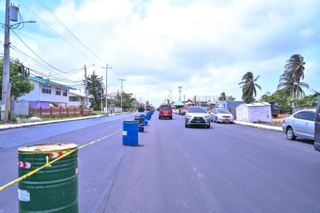 Expanded Aubrey Barker Road fully opens
