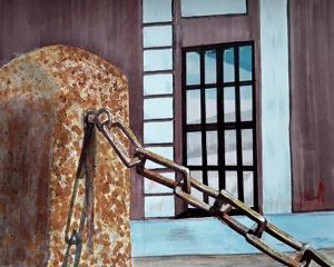 Chain. Markers, 24x30 cm. By Georgi Slavin