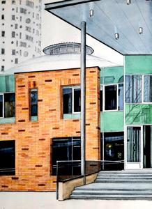 Ahhaa. Watercolor, 24x30 cm. By Georgi Slavin