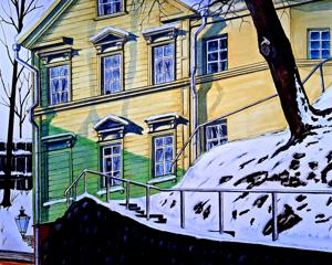 Spring. Markers, 24x30 cm. By Georgi Slavin
