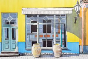 Rüütli Str. Markers, 24x20 cm By Georgi Slavin