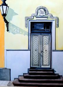Rüütli Str. Watercolor, 24x30 cm By Georgi Slavin