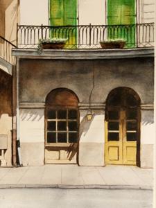 Sketched from Dean Mitchell. Watercolor, 30x40 cm.  By Georgi Slavin