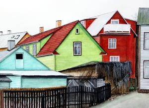 Kroonuaia Str. Watercolor, 24x32 cm. By Georgi Slavin