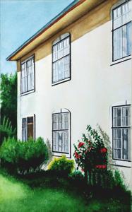 Tähtvere, Watercolor, 30x40 cm. By Georgi Slavin