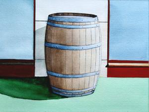 Watercolor, 24x30 cm. By Georgi Slavin