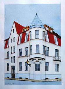 Kompanii Str. Watercolor, 30x40 By Georgi Slavin