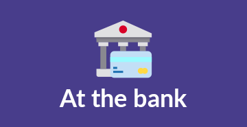 At the bank | A1 free English listening exercises