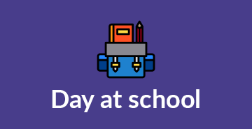 Day at school | A1 free English reading exercises