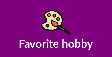 Favorite hobby | A1 free English reading exercises