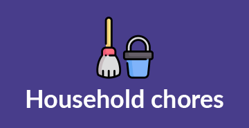 Household chores | A2 free English reading exercises