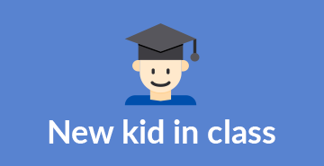 New kid in class | A2 free English reading exercises