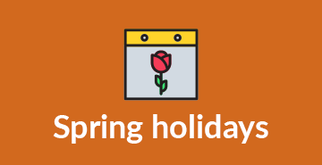 Spring holidays | A1 free English reading exercises