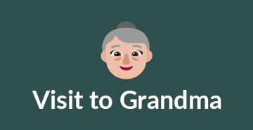 Visit to Grandma | A1 free English reading exercises