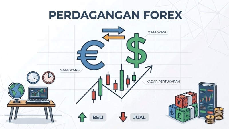 Panduan cara memulakan trading forex untuk pemula dari kosong