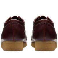 Adidas Clarks Wallabee - Deep Red Leather foto 4