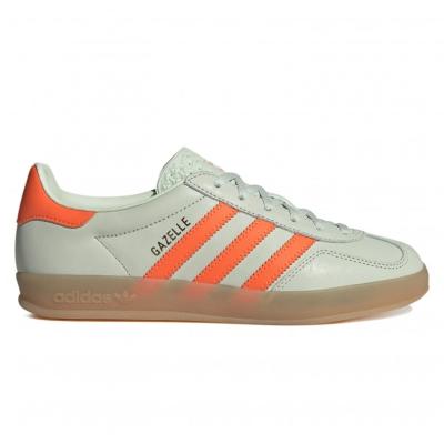 Adidas Adidas Gazelle Indoor Linen Green / Solar Orange - Greencoco Stuff