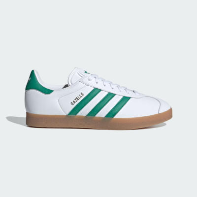 Adidas Adidas Gazelle Cloud White / Bold Green - Greencoco Stuff