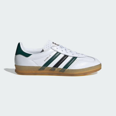 Adidas Adidas Gazelle Indoor Cloud White/Collegiate Green - Greencoco Stuff