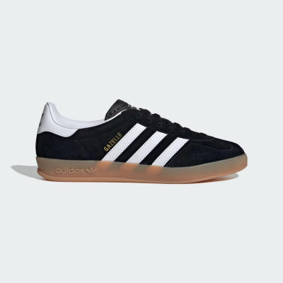 Adidas Adidas Gazelle Indoor Black White - Greencoco Stuff