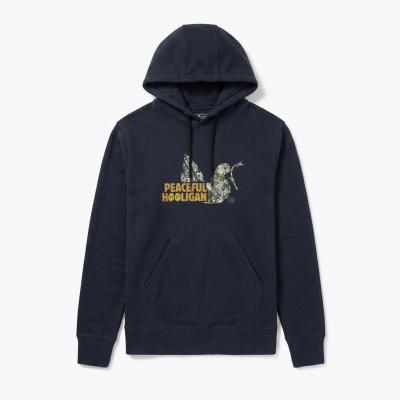 Peaceful Hooligan Peaceful Hooligan Roses Dove Hoodie - Greencoco Stuff