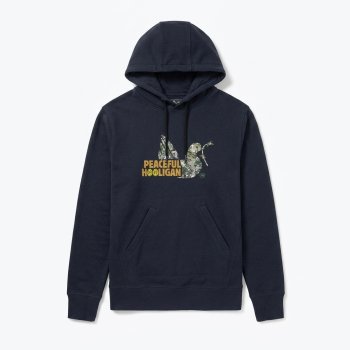 Peaceful Hooligan Peaceful Hooligan Roses Dove Hoodie - Greencoco Stuff