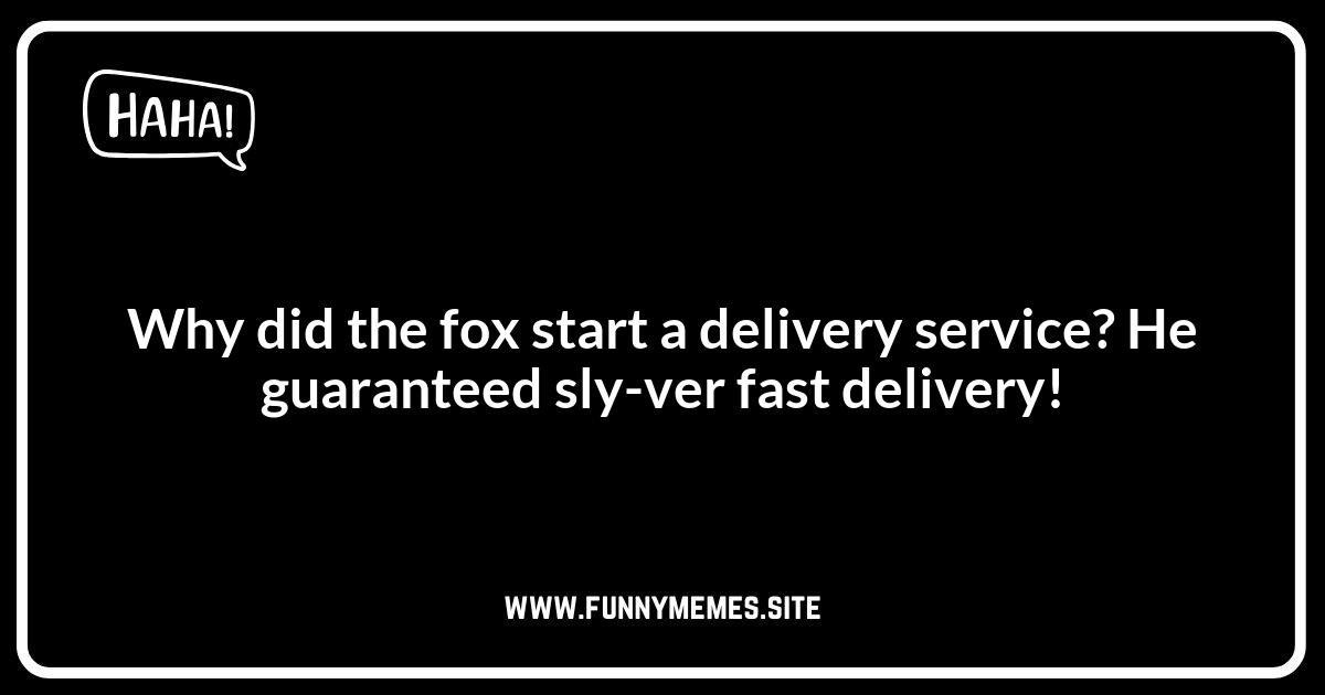 Foxy Puns: Unleashing the Wit