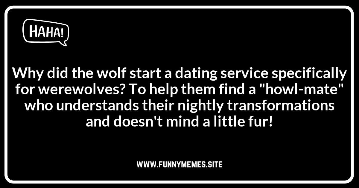 Wolf Jokes and Puns: For the Lone Wolf Comedian