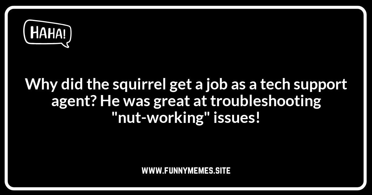 DIY Squirrel Jokes: Create Your Own Nutty Puns