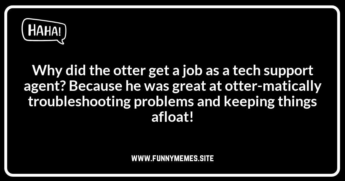 Clever Otter Jokes for Every Occasion: Guaranteed Laughs