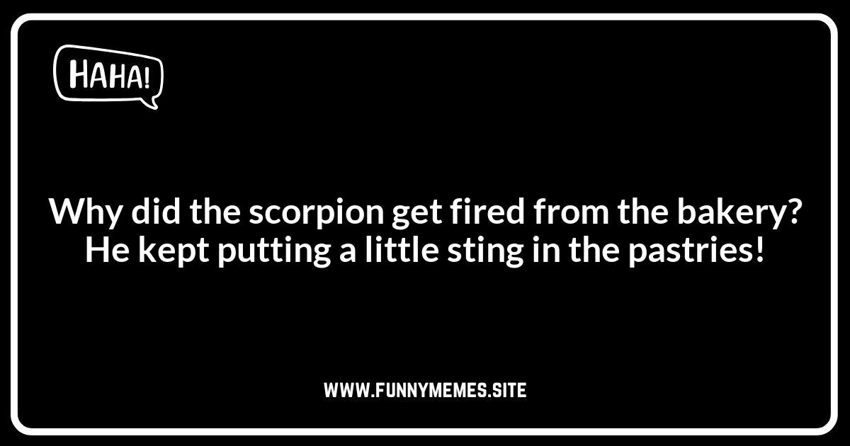 Scorpion Puns: From Arachnid to Absurd