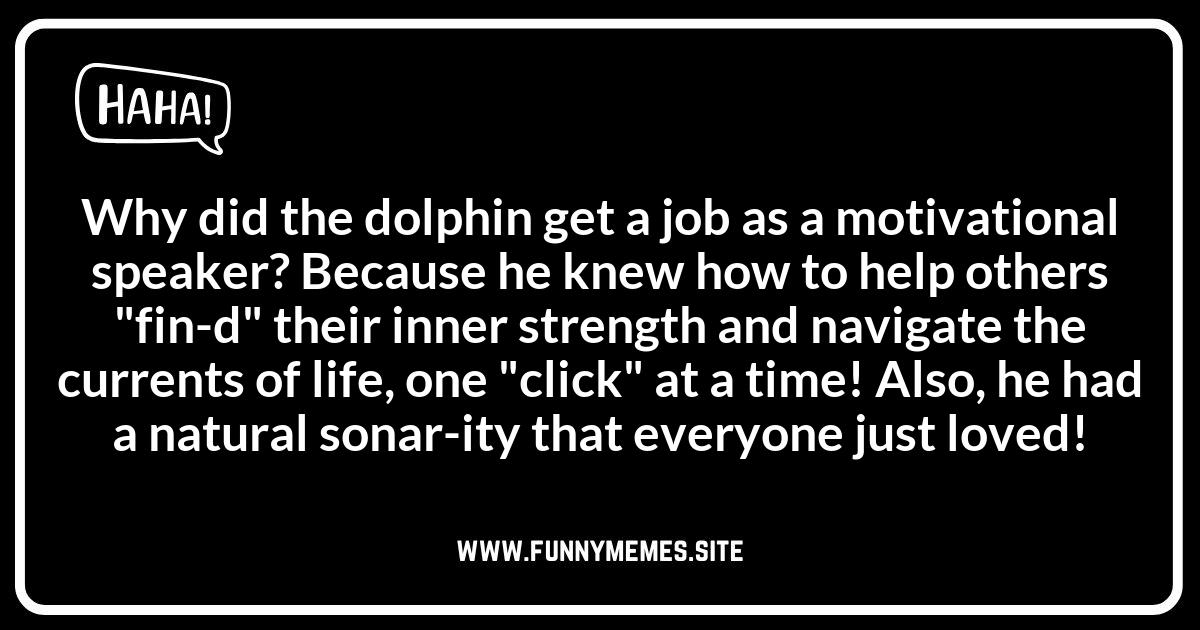 Dolphin Jokes and Their Deeper Meaning: A Philosophical Approach