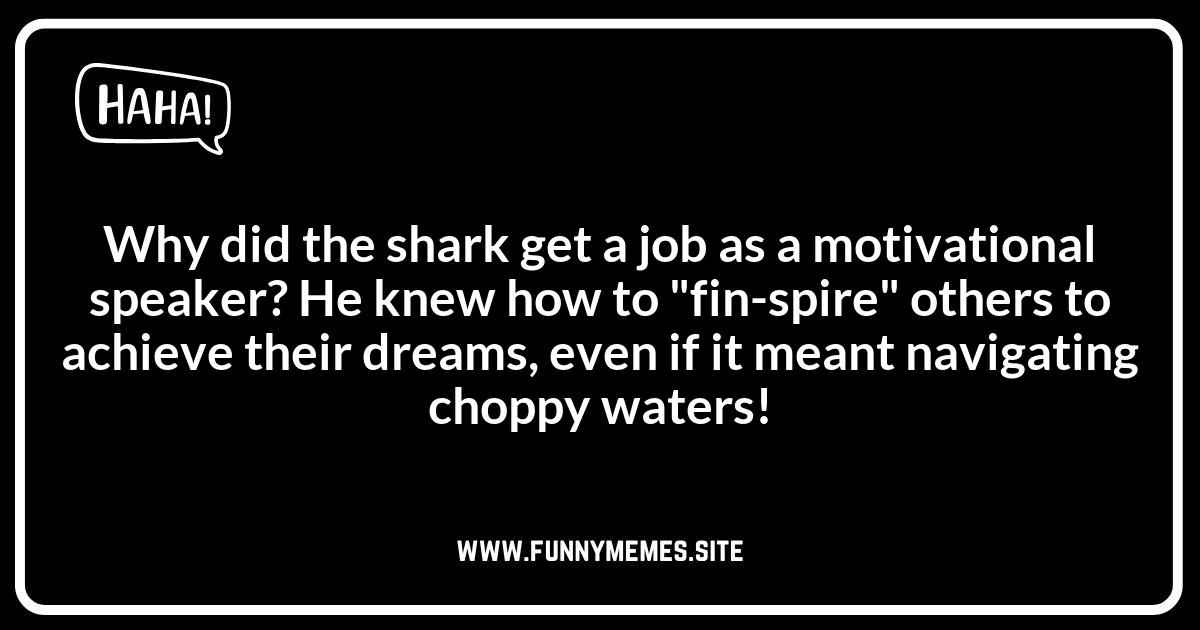 Shark Jokes: Dive into a Sea of Laughter