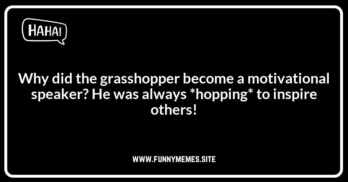 Grasshopper Jokes and Puns: Where to Find More Laughs