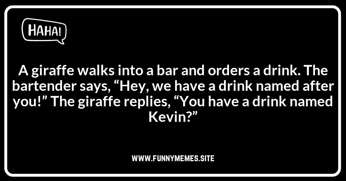 Giraffe Jokes: Why So Serious?