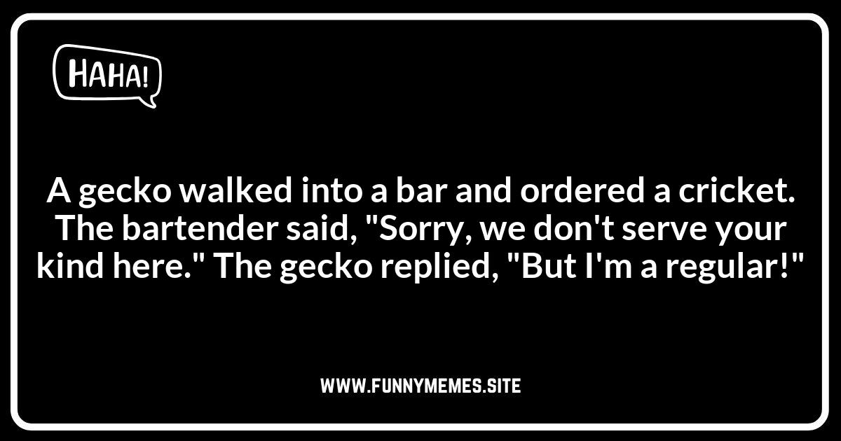 Gecko Jokes: Funny Stories Featuring Geckos