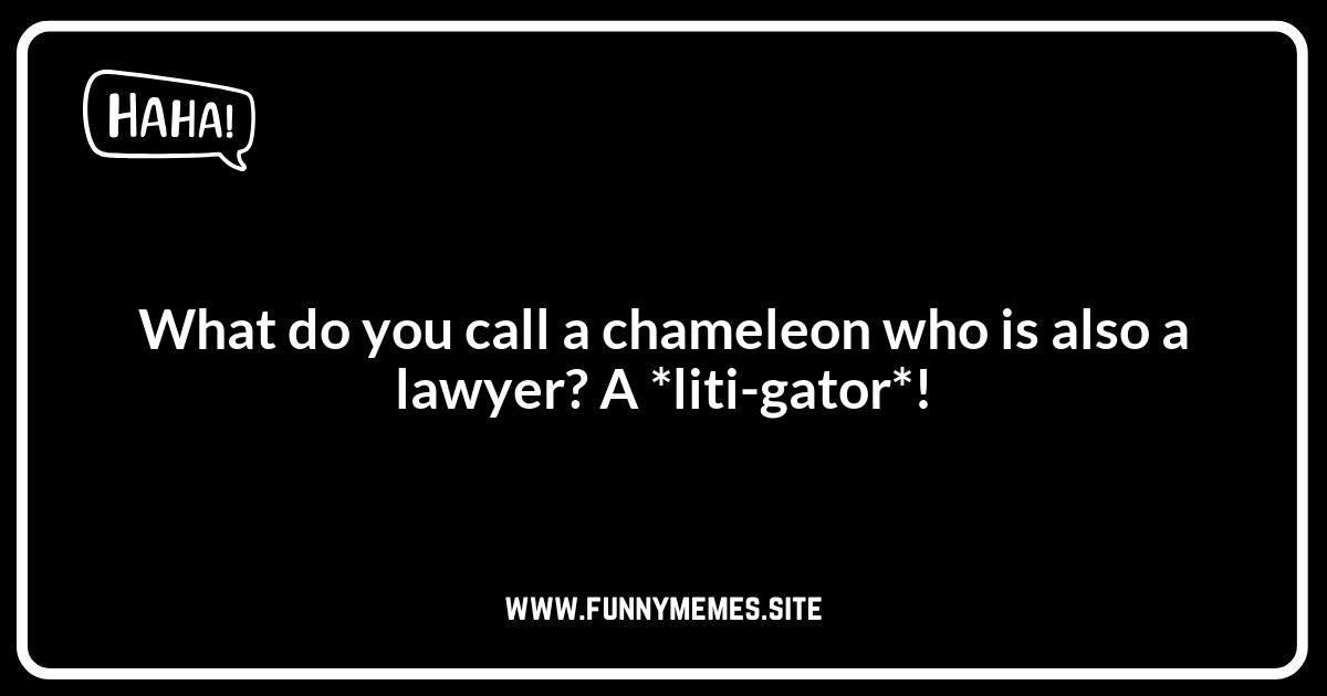 Chameleon Jokes: Lizard-ly Laughs