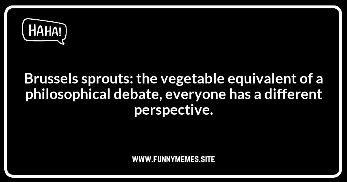 Clever Brussels Sprout Jokes to Impress Your Friends